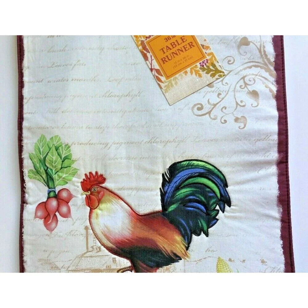 Nantucket rooster quilted
